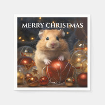 Hamster y Navidades Bauble