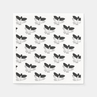 Servilleta De Papel Hand Silhouette Eagle