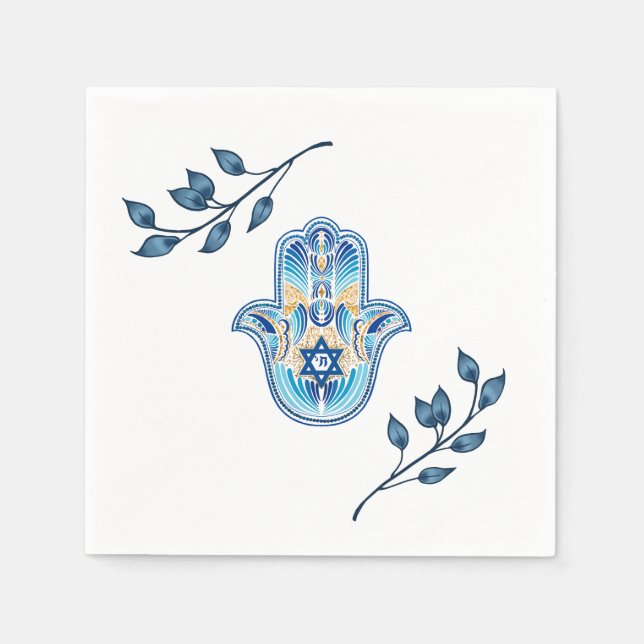 Servilleta De Papel Hanukkah (Anverso)