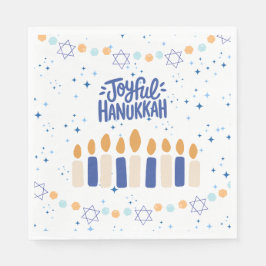 Servilleta De Papel Hanukkah alegre