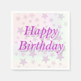 Servilleta De Papel Happy Birthday!!