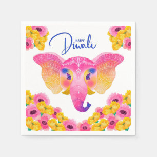 Servilleta De Papel Happy Diwali Napkins