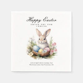 Servilleta De Papel Happy Easter Party