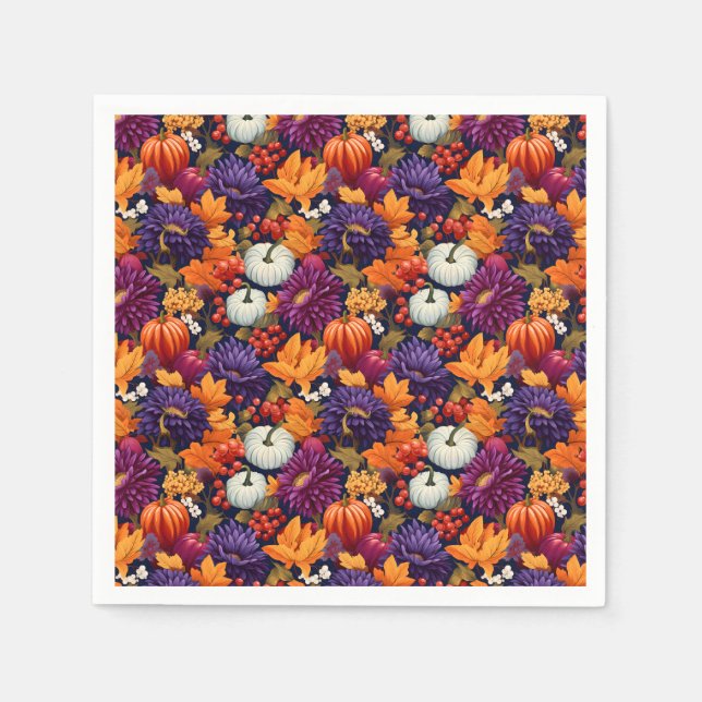 Servilleta De Papel Happy Fall Harvest (Anverso)