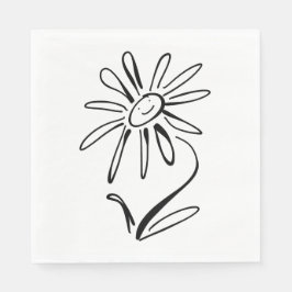 Servilleta De Papel HAPPY FLOWER Paper Napkin