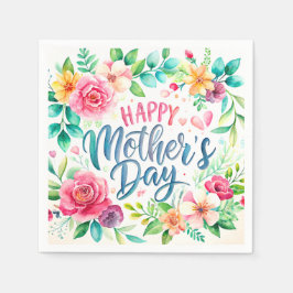 Servilleta De Papel Happy flower simple Libreta con espiral