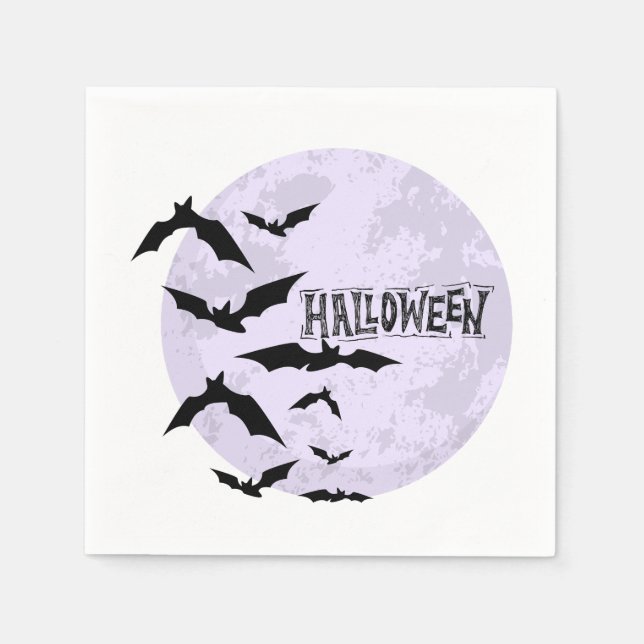 Servilleta De Papel Happy Halloween Serviette en papier (Anverso)