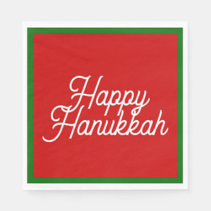 Servilleta De Papel Happy Hanukkah Napkins