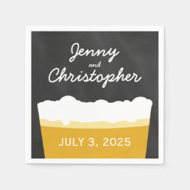 Servilleta De Papel Happy Hour Brewery Craft Beer Fiesta Napkins