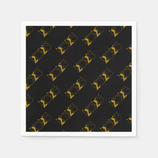 Servilleta De Papel Happy New Year 2026 gold