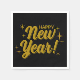 Servilleta De Papel Happy New Years Napkins