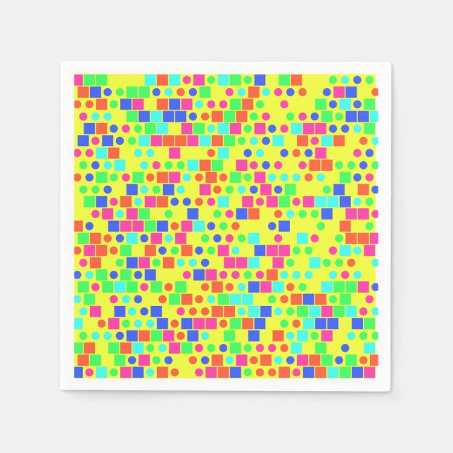 Servilleta De Papel Happy pattern (Anverso)