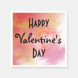 Servilleta De Papel Happy Valentine Day Paper Napkins