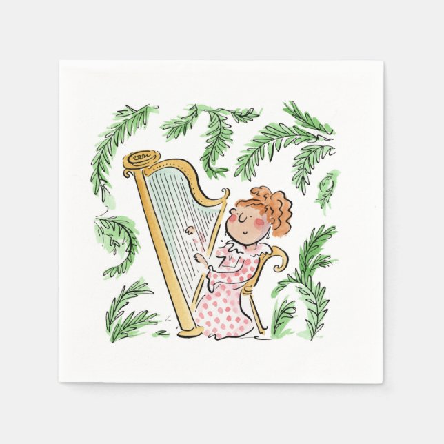Servilleta De Papel Harp (Anverso)