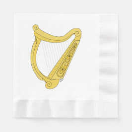 Servilleta De Papel Harp irlandés