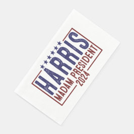 Servilleta De Papel Harris Señora Presidenta 2024