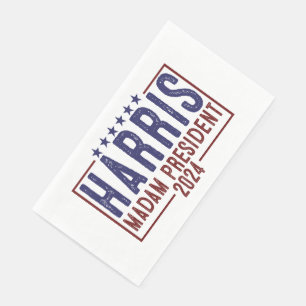 Servilleta De Papel Harris Señora Presidenta 2024
