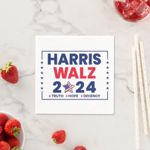 Servilleta De Papel Harris Walz 2024   Harris Walz