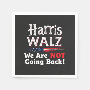Servilleta De Papel Harris Walz No vamos a volver a las elecciones 202