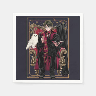 Servilleta De Papel HARRY POTTER™   Anime HARRY POTTER™ Sentado