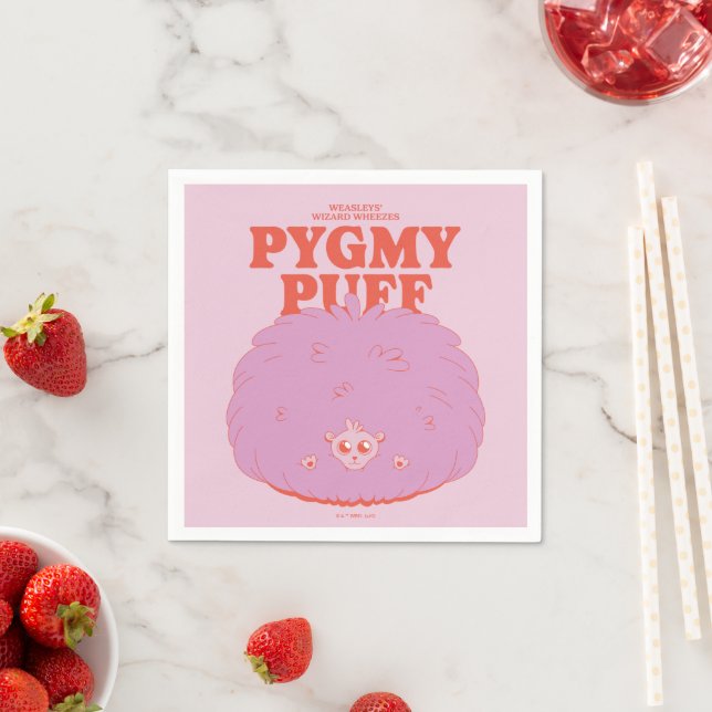 Servilleta De Papel HARRY POTTER™ | Asistente de Weasley Pygmy Puff (In situ)