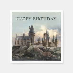 Servilleta De Papel Harry Potter   Castillo de Hogwarts de día