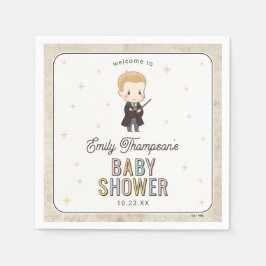 Servilleta De Papel Harry Potter Chibi Draco Malfoy Wizard Baby Shower