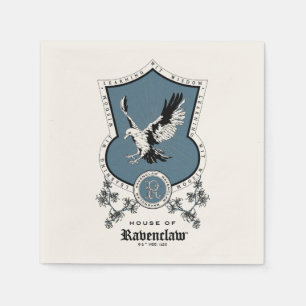 Servilleta De Papel HARRY POTTER™   Delicado Escudo de esbozo RAVENCLA