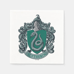 Servilleta De Papel Harry Potter   Escudo de Slytherin Verde