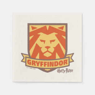 Servilleta De Papel HARRY POTTER™   Escudo estival Magic GRYFFINDOR™