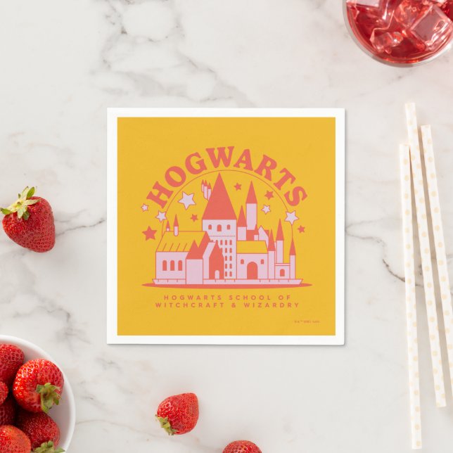 Servilleta De Papel HARRY POTTER™ | Escuela Cute HOGWARTS™ (In situ)