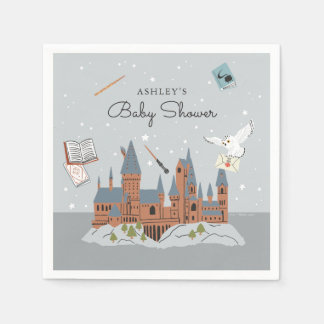 Servilleta De Papel Harry Potter | Fiesta de Bebé del Castillo de Hogw