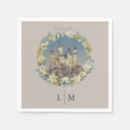 Servilleta De Papel Harry Potter | Floral Hogwarts Castle Wedding