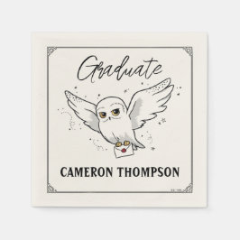 Servilleta De Papel Harry Potter | Hedwig Graduation