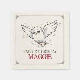 Servilleta De Papel Harry Potter | Hedwig Special Delivery Birthday