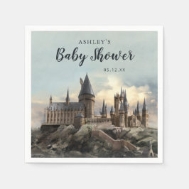 Servilleta De Papel Harry Potter | Hogwarts Castle Baby Shower