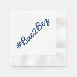 Servilleta De Papel Hashtag Boda Engagement Party Cocktail Napkins