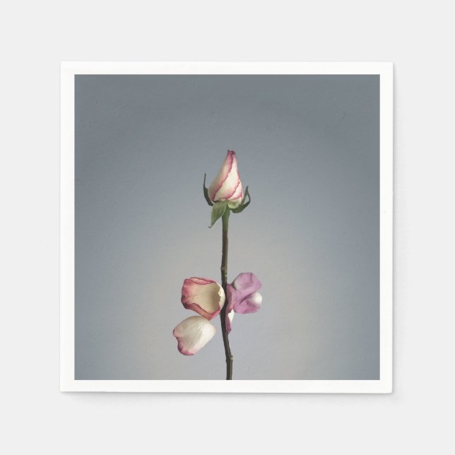 Servilleta De Papel Hasta el último pétalo... (Anverso)