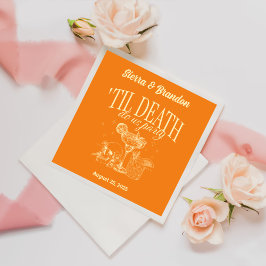 Servilleta De Papel Hasta La Muerte, ¿Nos Hace La Boda Personalizada N