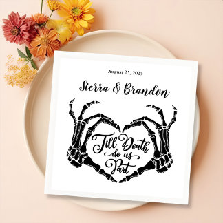 Servilleta De Papel Hasta La Muerte, ¿Nos Hace La Boda Personalizada N