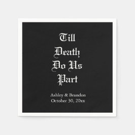 Servilleta De Papel Hasta La Muerte ¿Nos Hacemos Parte Napkin?
