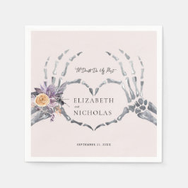 Servilleta De Papel 'Hasta que la muerte nos haga parte | Boda de Hall