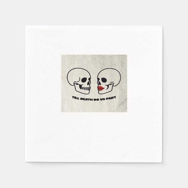 Servilleta De Papel Hasta que la muerte nos haga parte clásica - Autum (Anverso)