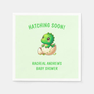 Servilleta De Papel Hatear pronto Dinosaur Baby Shower Baby Boy