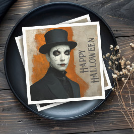 Servilleta De Papel Haunted Halloween Adult Costume Party