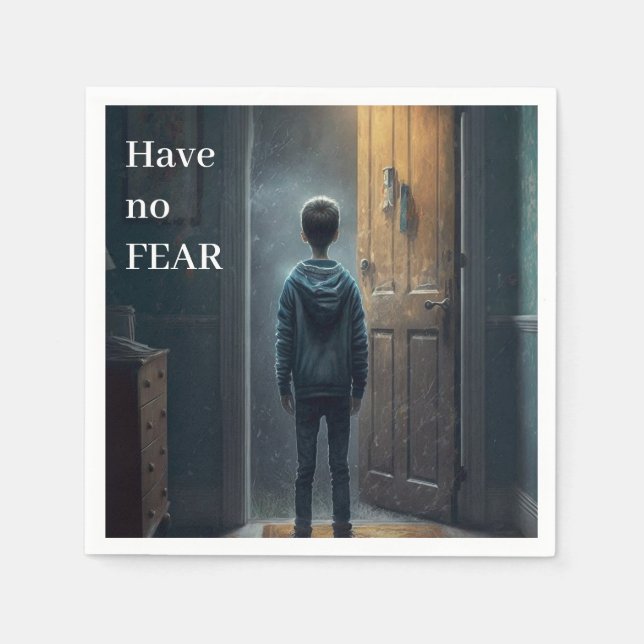 Servilleta De Papel Have no Fear (Anverso)