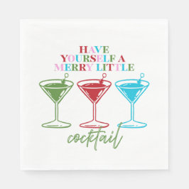 Servilleta De Papel Have Yourself A Merry Little Cocktail Bachelorette