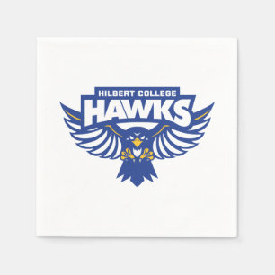 Servilleta De Papel Hawks del Colegio Hilbert