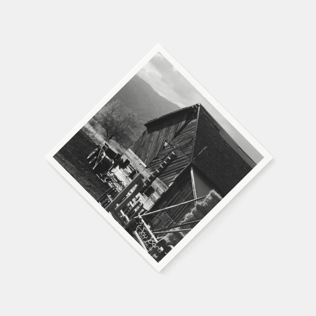 Servilleta De Papel Hay Barn (Borde)