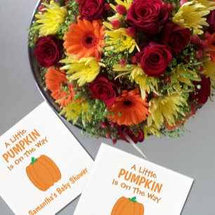 Servilleta De Papel Hay Una Calabaza En Camino